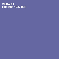 #6467A1 - Deluge Color Image