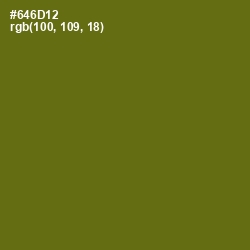 #646D12 - Olivetone Color Image