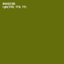 #646E0B - Olivetone Color Image