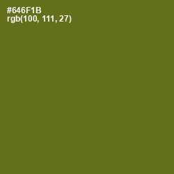 #646F1B - Olivetone Color Image