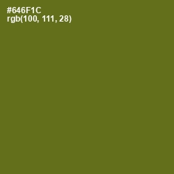 #646F1C - Olivetone Color Image