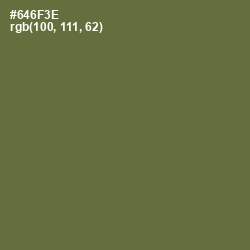 #646F3E - Yellow Metal Color Image