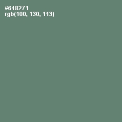 #648271 - Viridian Green Color Image