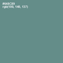 #648C89 - Juniper Color Image