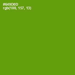 #649D0D - Limeade Color Image