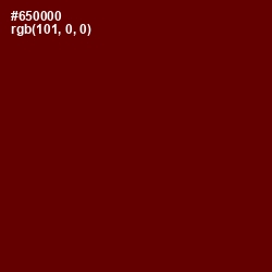 #650000 - Lonestar Color Image