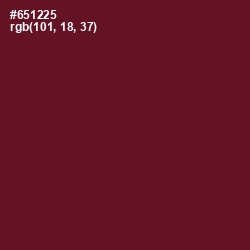 #651225 - Black Rose Color Image