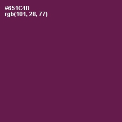 #651C4D - Pompadour Color Image