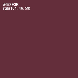 #652E3B - Buccaneer Color Image