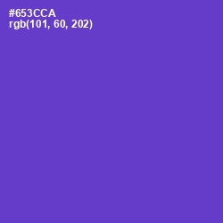 #653CCA - Purple Heart Color Image