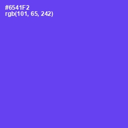 #6541F2 - Royal Blue Color Image