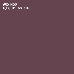 #654450 - Eggplant Color Image