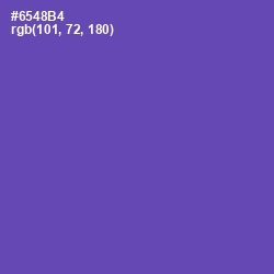 #6548B4 - Studio Color Image