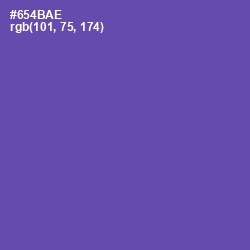 #654BAE - Studio Color Image