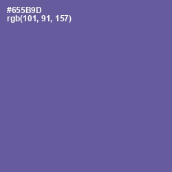 #655B9D - Butterfly Bush Color Image