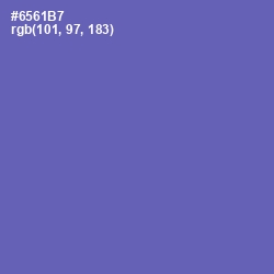 #6561B7 - Deluge Color Image