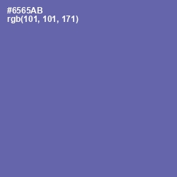 #6565AB - Deluge Color Image
