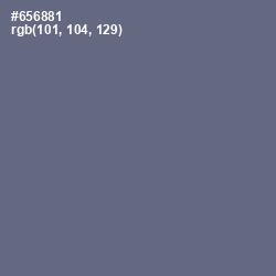 #656881 - Pale Sky Color Image