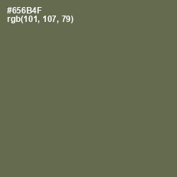 #656B4F - Finch Color Image