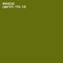 #656E0C - Olivetone Color Image