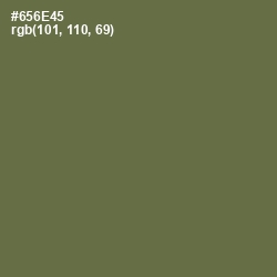 #656E45 - Finch Color Image