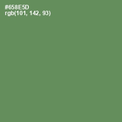 #658E5D - Glade Green Color Image