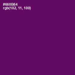 #660B64 - Honey Flower Color Image