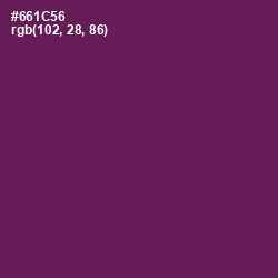 #661C56 - Pompadour Color Image