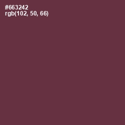 #663242 - Tawny Port Color Image