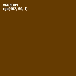 #663B01 - Nutmeg Wood Finish Color Image