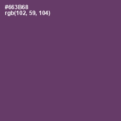 #663B68 - Cosmic Color Image