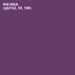 #663B6A - Cosmic Color Image