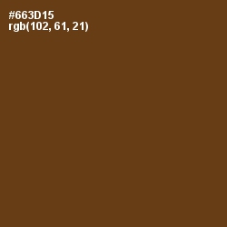 #663D15 - Walnut Color Image