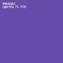 #664DAC - Studio Color Image