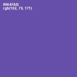 #664FAB - Studio Color Image