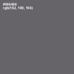 #666468 - Storm Dust Color Image