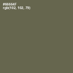 #66664F - Finch Color Image