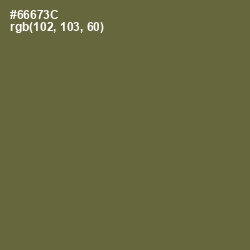 #66673C - Yellow Metal Color Image