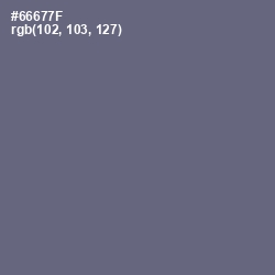 #66677F - Dolphin Color Image