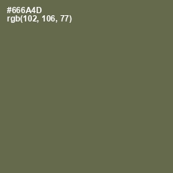 #666A4D - Finch Color Image