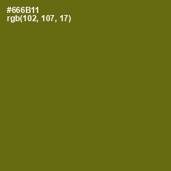 #666B11 - Olivetone Color Image
