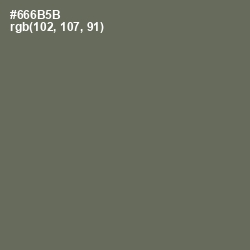 #666B5B - Siam Color Image