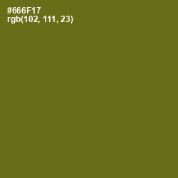 #666F17 - Olivetone Color Image