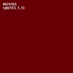 #670105 - Rosewood Color Image