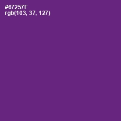 #67257F - Honey Flower Color Image