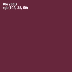 #67263B - Buccaneer Color Image
