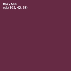 #672A44 - Tawny Port Color Image