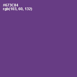 #673C84 - Eminence Color Image