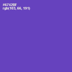 #6742BF - Studio Color Image