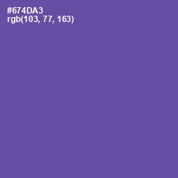 #674DA3 - Scampi Color Image